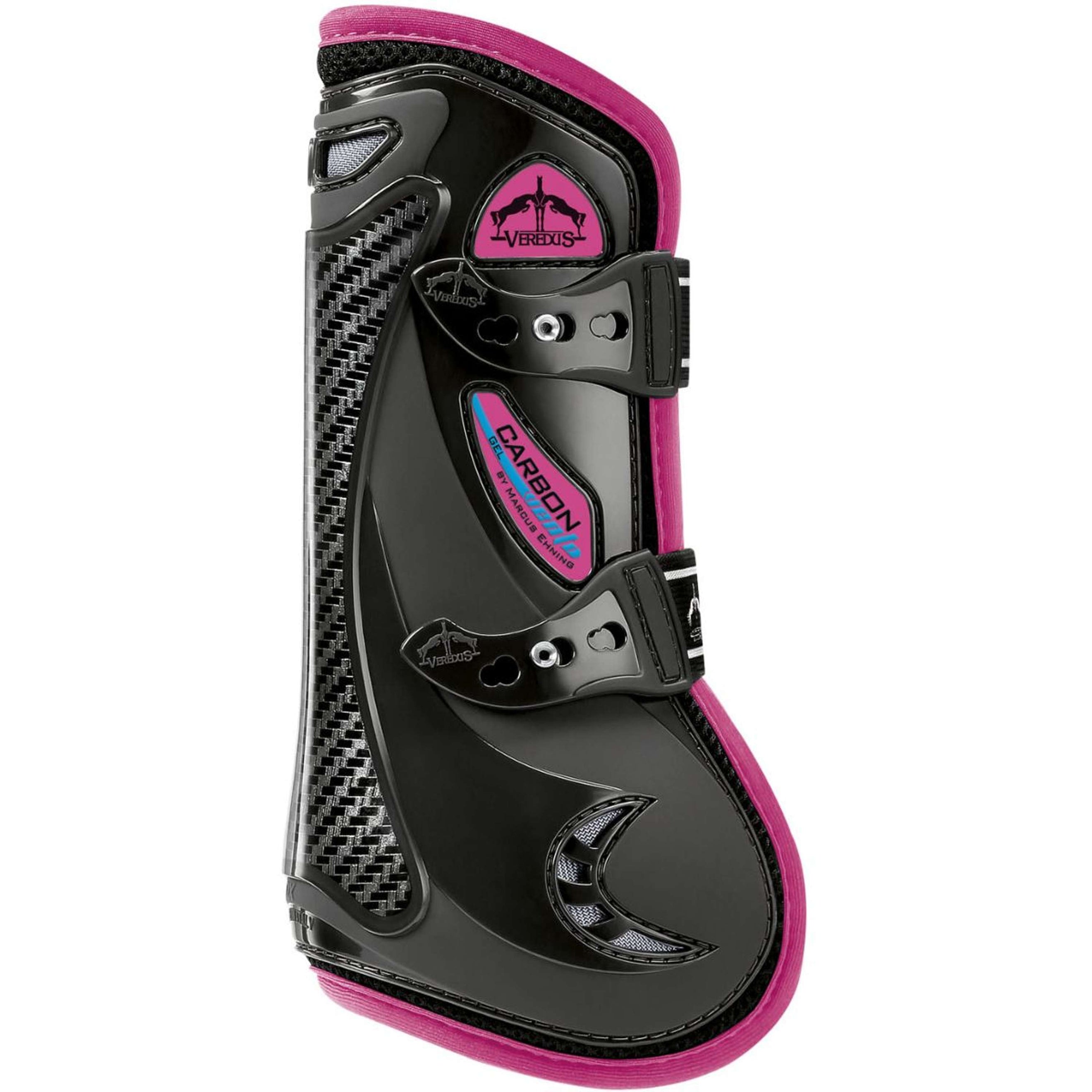 Veredus Protèges-Tendons Carbon Gel Vento Front Rose Veredus Protèges-Tendons Carbon Gel Vento Front Rose