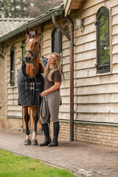 Velder Horsewear Premium Couverture de Concours Satin Glow Black Night