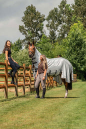 Velder Horsewear Premium Couverture Anti-Mouches Pearl Grey