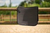 Velder Horsewear Premium Tapis de Selle Bamboo Dressage Noir