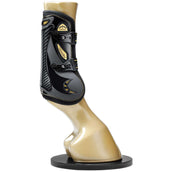 Veredus Protèges-Tendons Grand Slam Carbon Gel Front Noir/Or