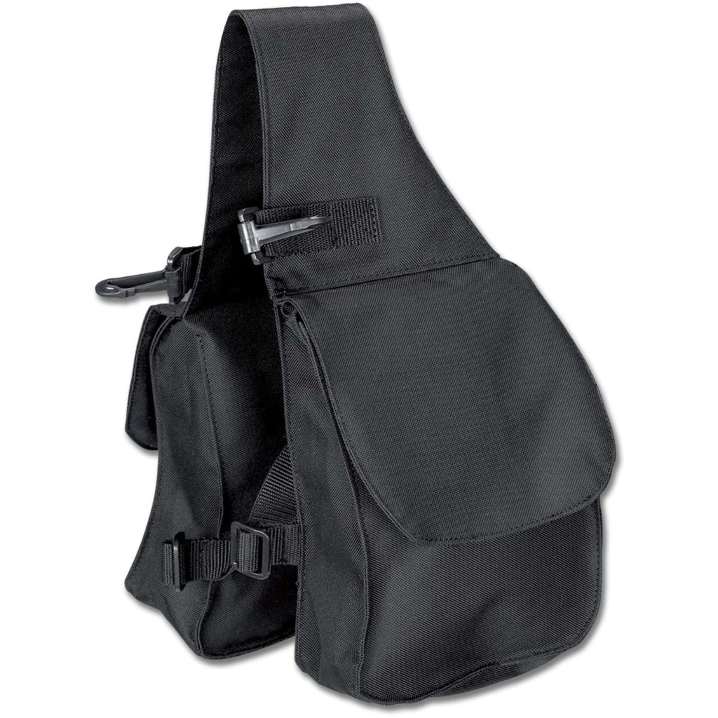 Waldhausen Sacoche de Selle Double Avant Noir