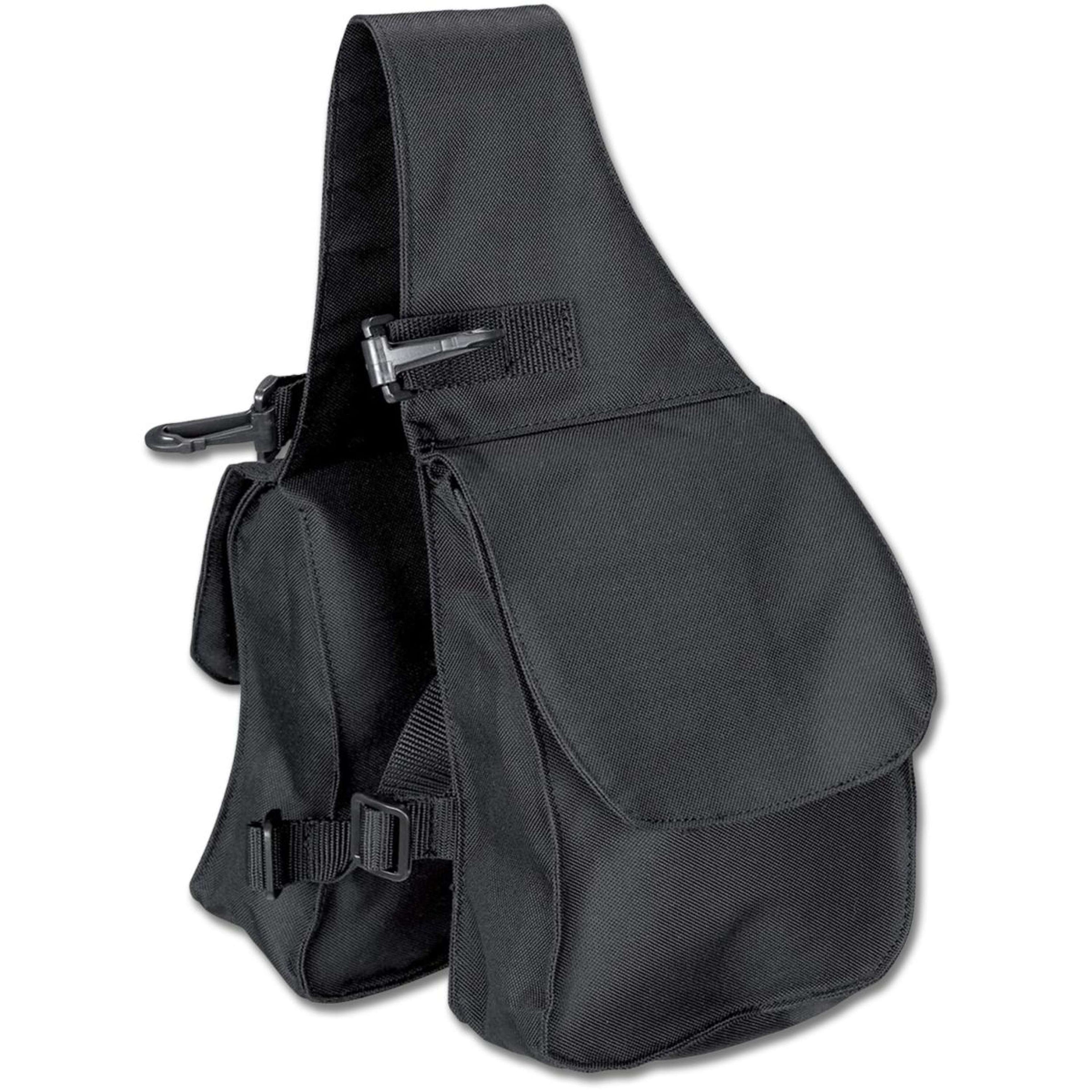 Waldhausen Sacoche de Selle Double Avant Noir Waldhausen Sacoche de Selle Double Avant Noir