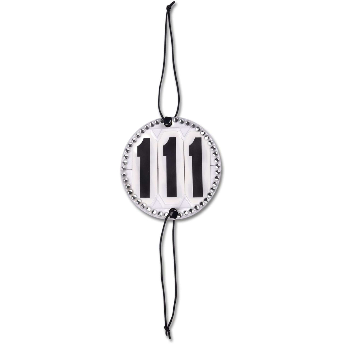 Waldhausen Numéros de départ Crystal Rond Blanc