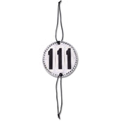 Waldhausen Numéros de départ Crystal Rond Blanc