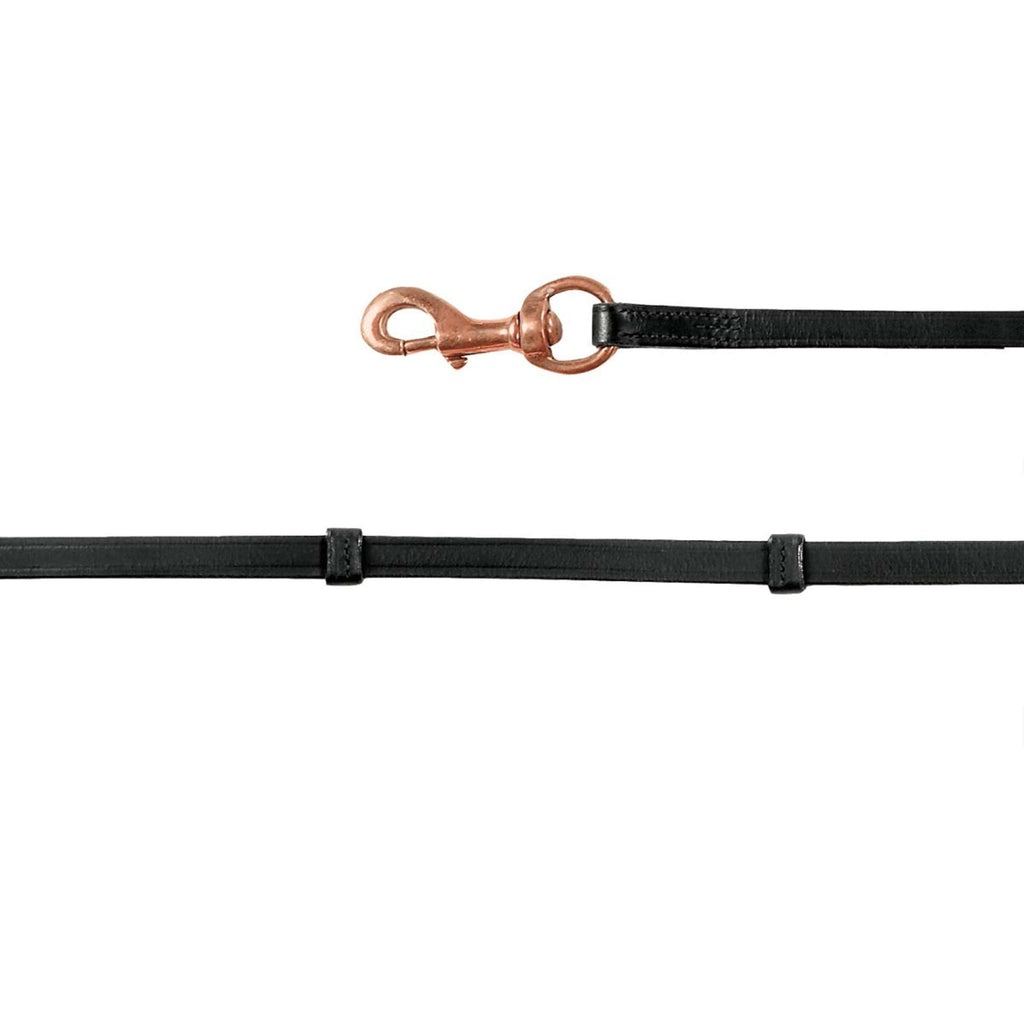 Waldhausen Rênes Islandais Avec Mousquetons Noir/Rosé
