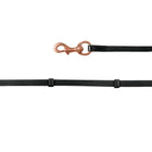 Waldhausen Rênes Islandais Avec Mousquetons Noir/Rosé