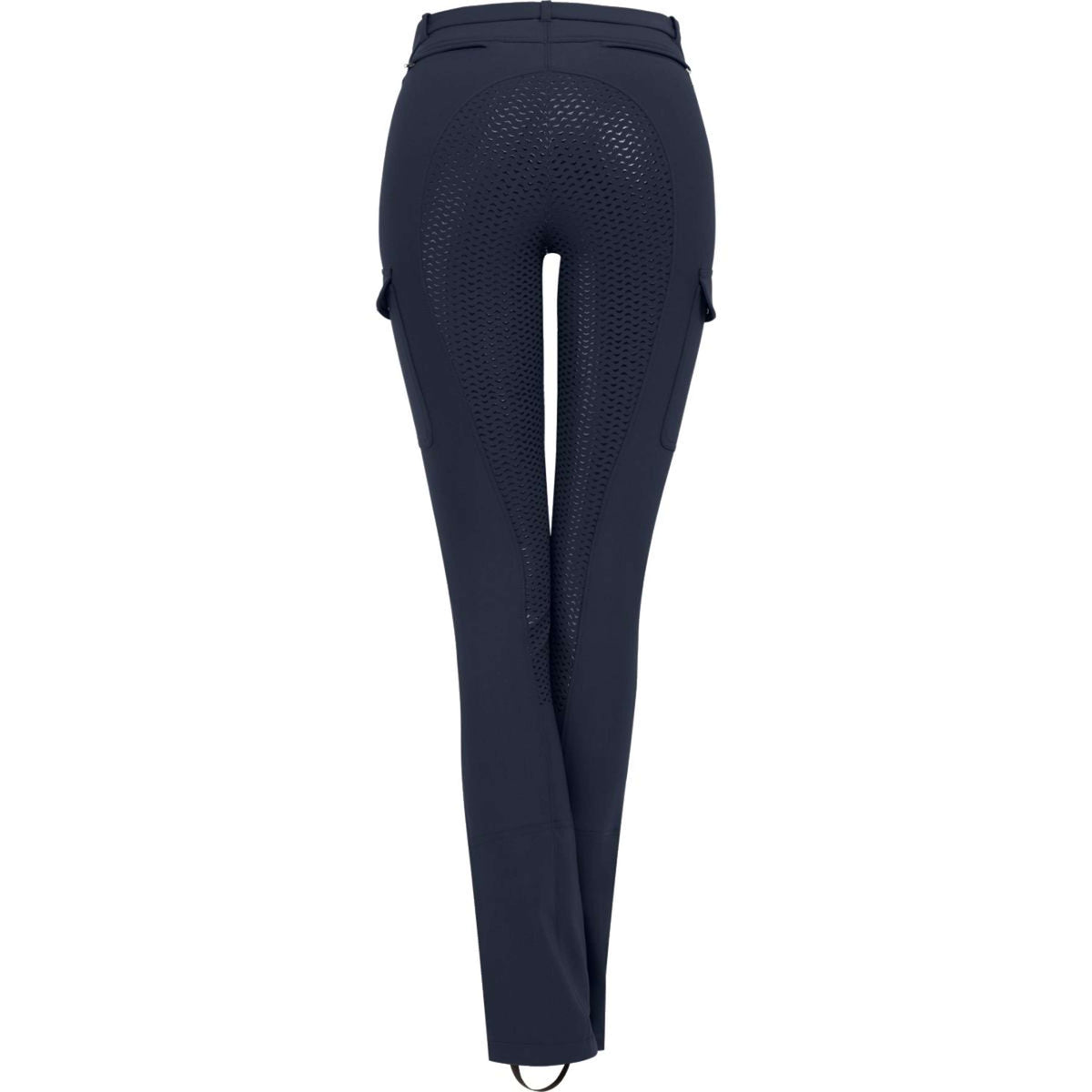 ELT Pantalon d'Équitation Jodhpur Micro Cargo Silicone Nightblue