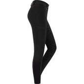 ELT Pantalon d'Équitation Micro Sport High Waist Silicone Noir
