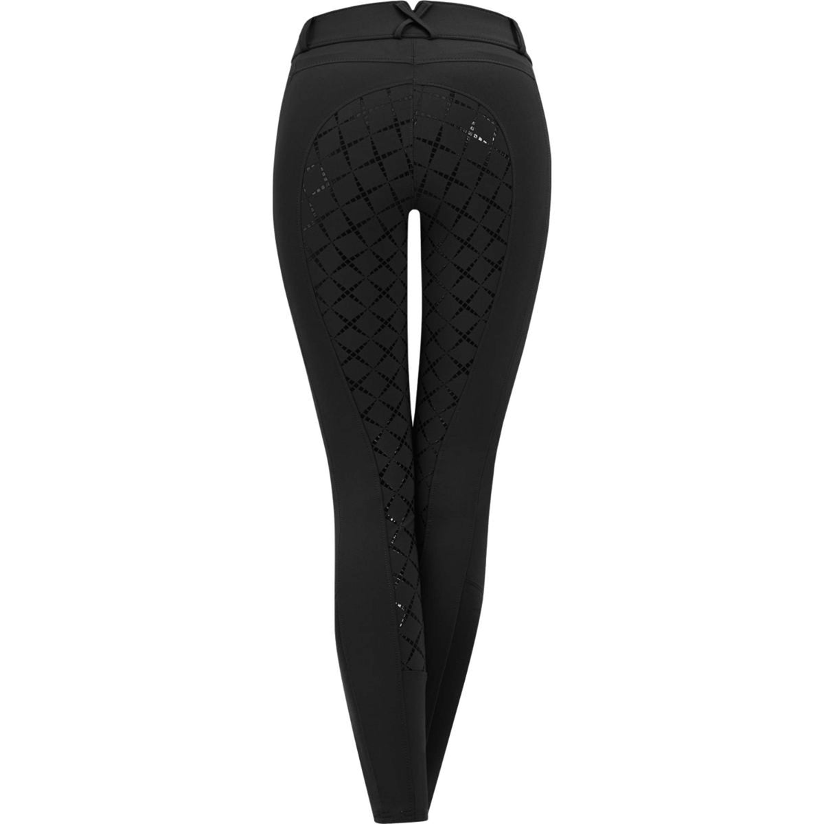 ELT Pantalon d'Équitation Micro Sport High Waist Silicone Noir