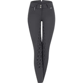 ELT Pantalon d'Équitation Micro Sport High Waist Silicone Asphalt