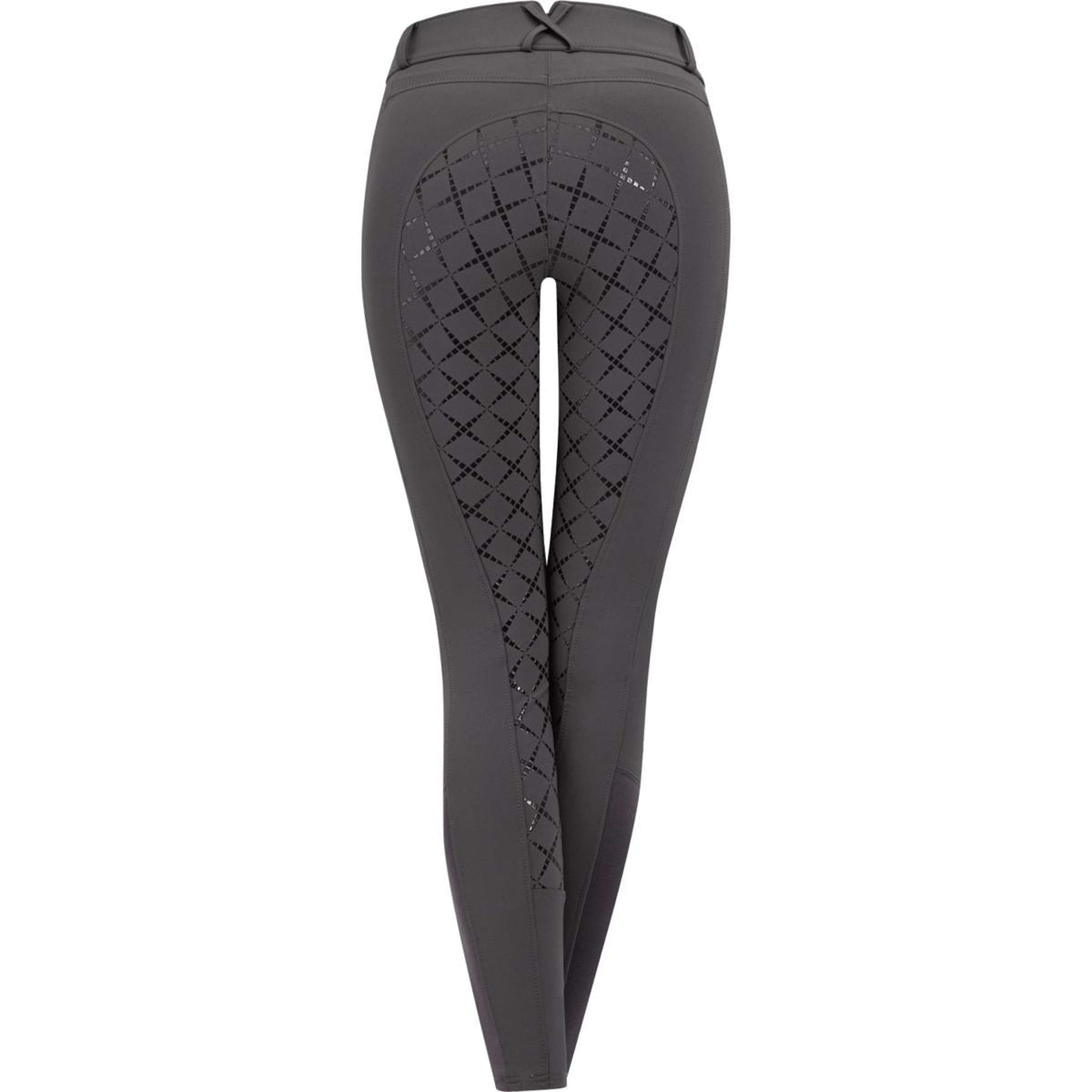 ELT Pantalon d'Équitation Micro Sport High Waist Silicone Asphalt