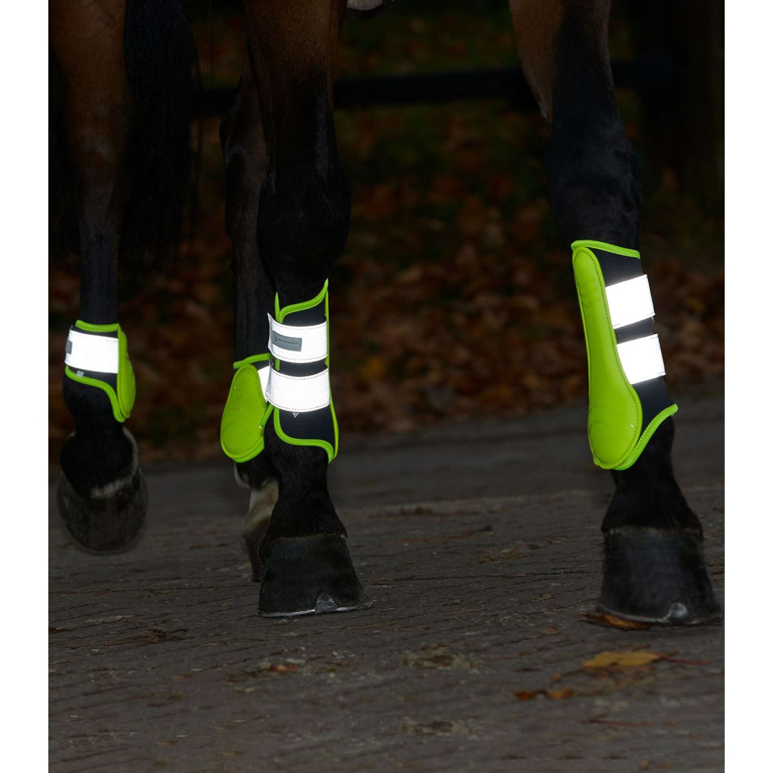 Waldhausen Protège-Tendons Reflex Néon Jaune Waldhausen Protège-Tendons Reflex Néon Jaune