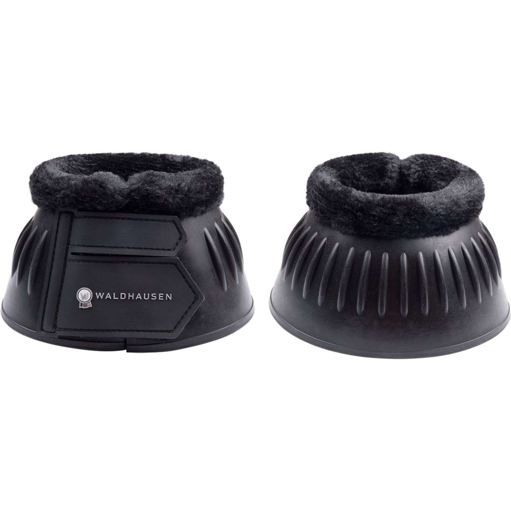 Waldhausen Cloches d'Obstacles avec Fourrure Synthétique Noir