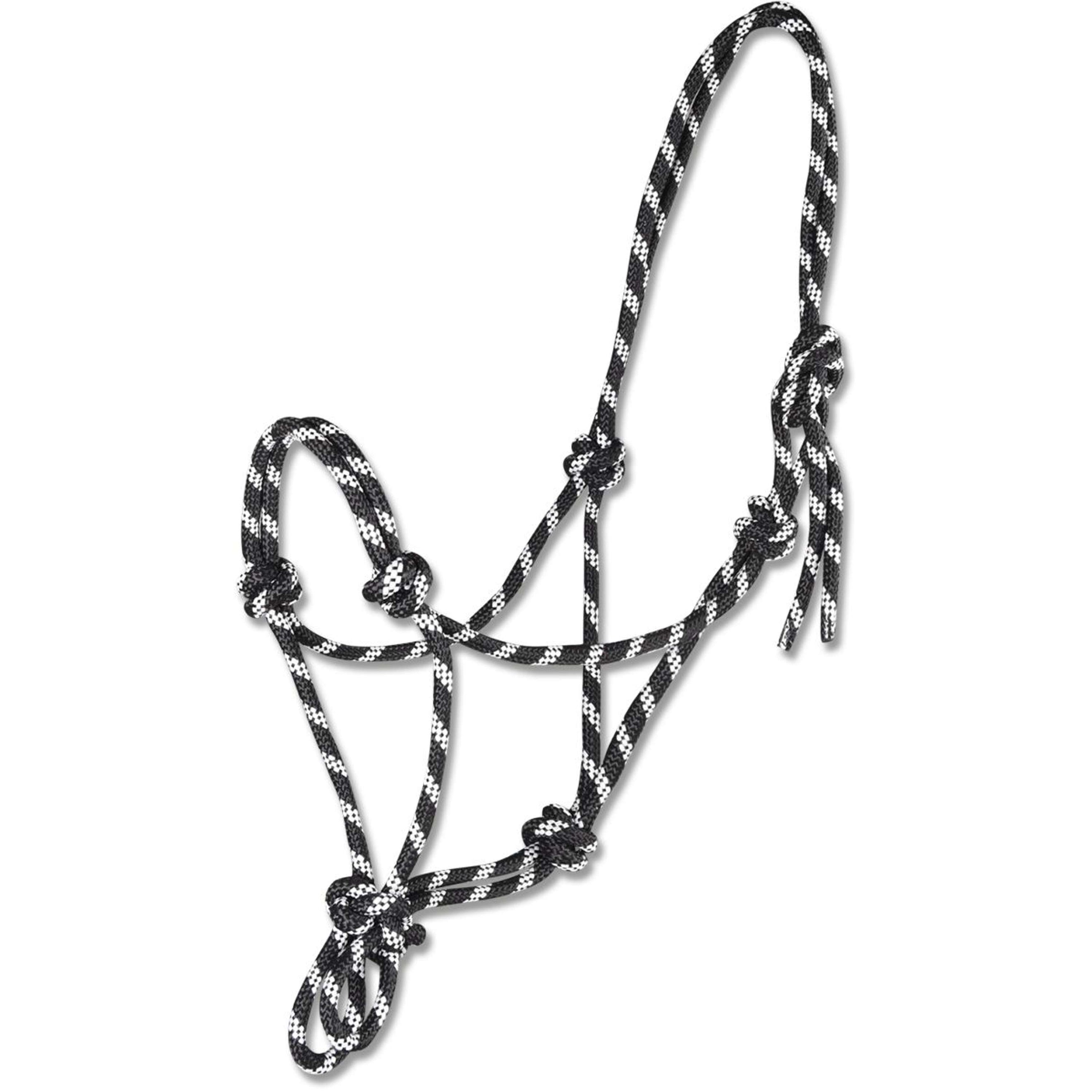 Waldhausen Licol en Corde Noir/Blanc Waldhausen Licol en Corde Noir/Blanc