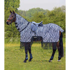 Waldhausen Couvre-reins Anti-Mouches Zebra avec Franges Zebra