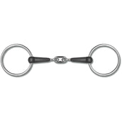 Waldhausen Mors de Filet 15mm Double Brisure en Caoutchouc