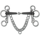 Waldhausen Filet Pelham 15mm Simple Brisé en Caoutchouc