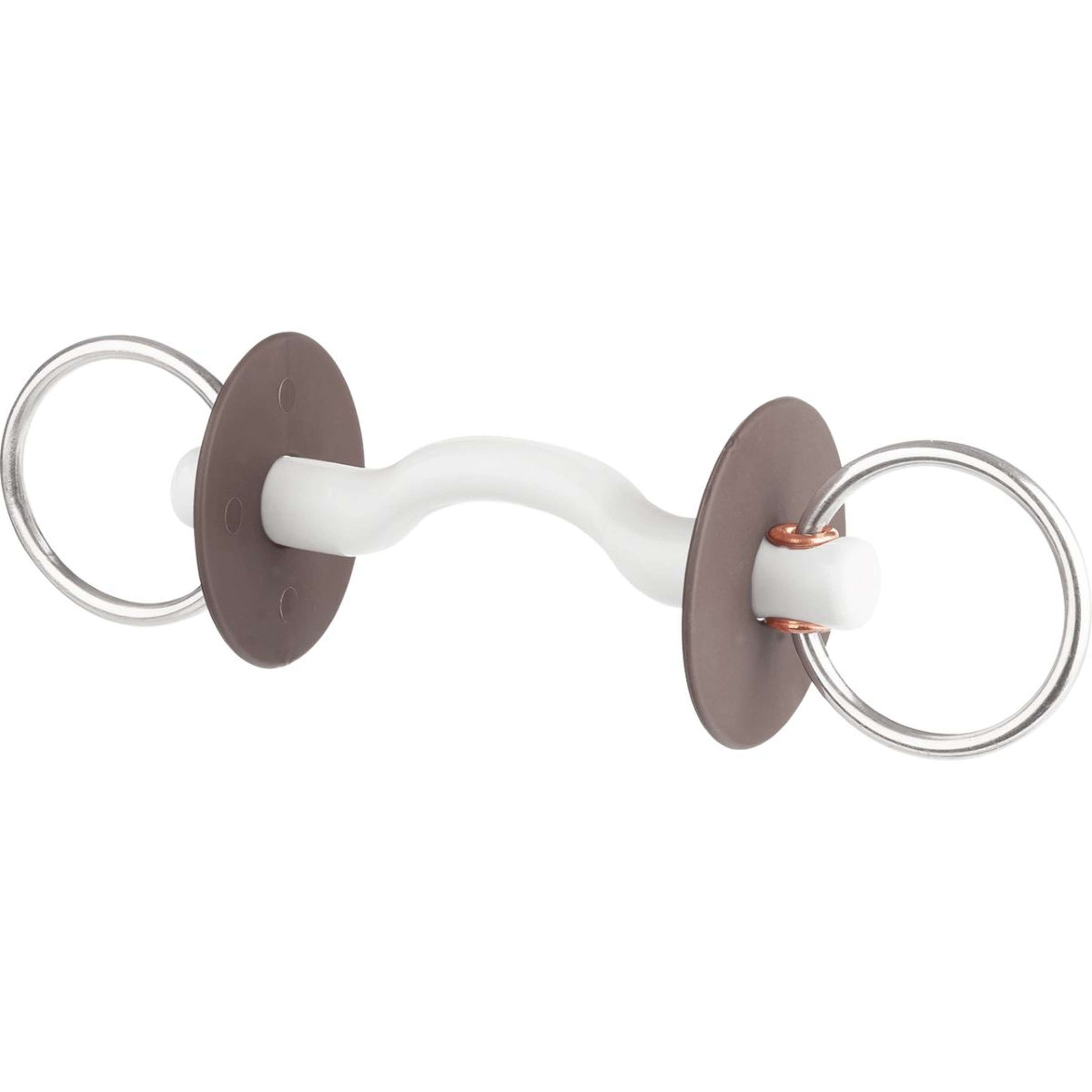 Beris Mors de Filet 6cm 18mm avec Passage de Langue Souple Beris Mors de Filet 6cm 18mm avec Passage de Langue Souple