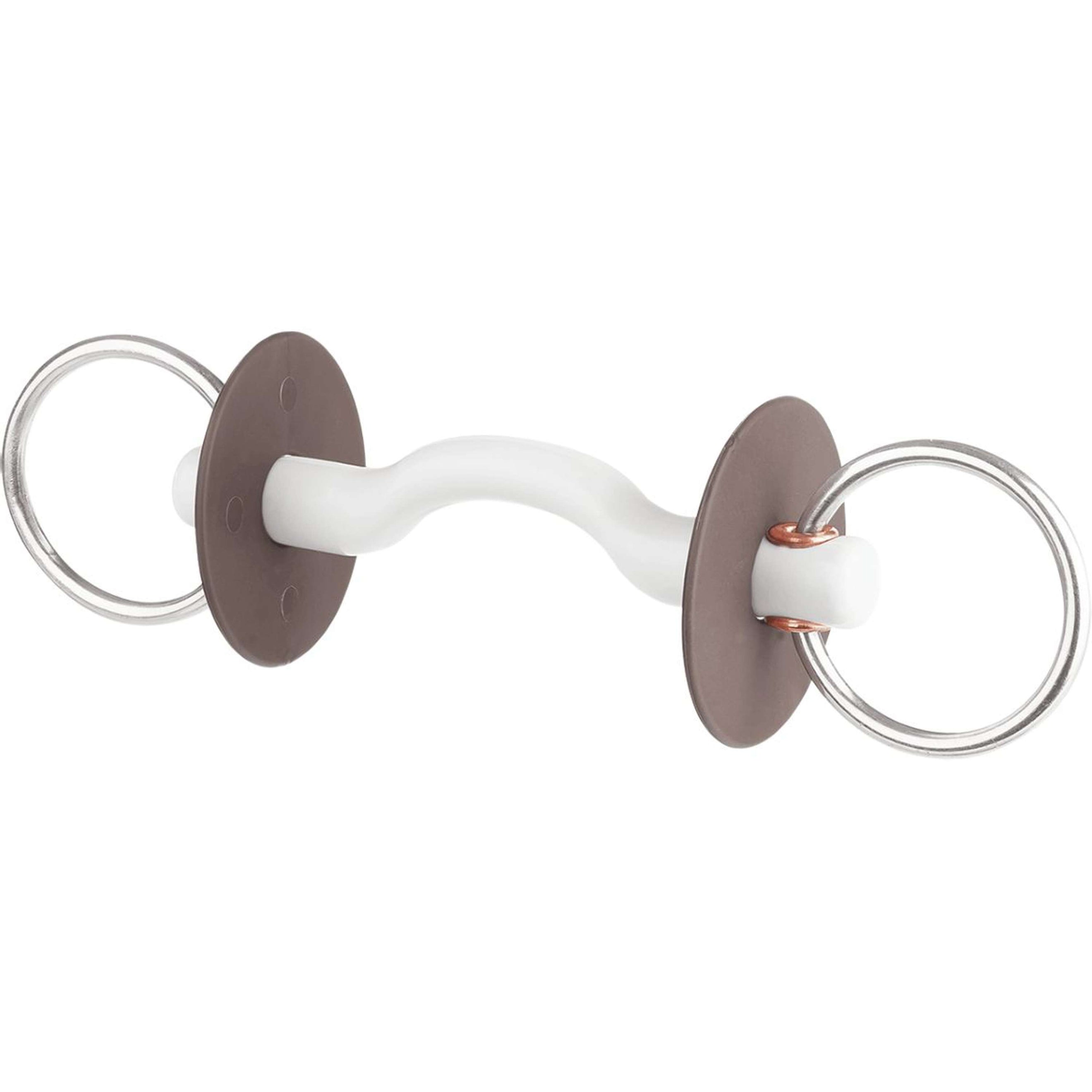 Beris Mors de Filet 7,5cm 18mm avec Passage de Langue Souple Beris Mors de Filet 7,5cm 18mm avec Passage de Langue Souple