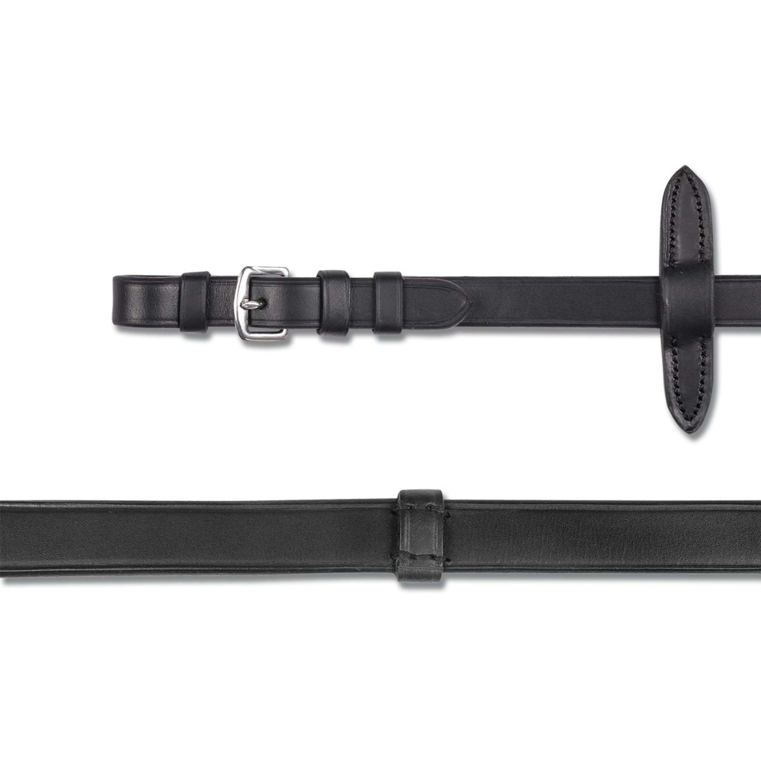 Waldhausen Rênes X-Line Cuir Extra Longue Noir Waldhausen Rênes X-Line Cuir Extra Longue Noir