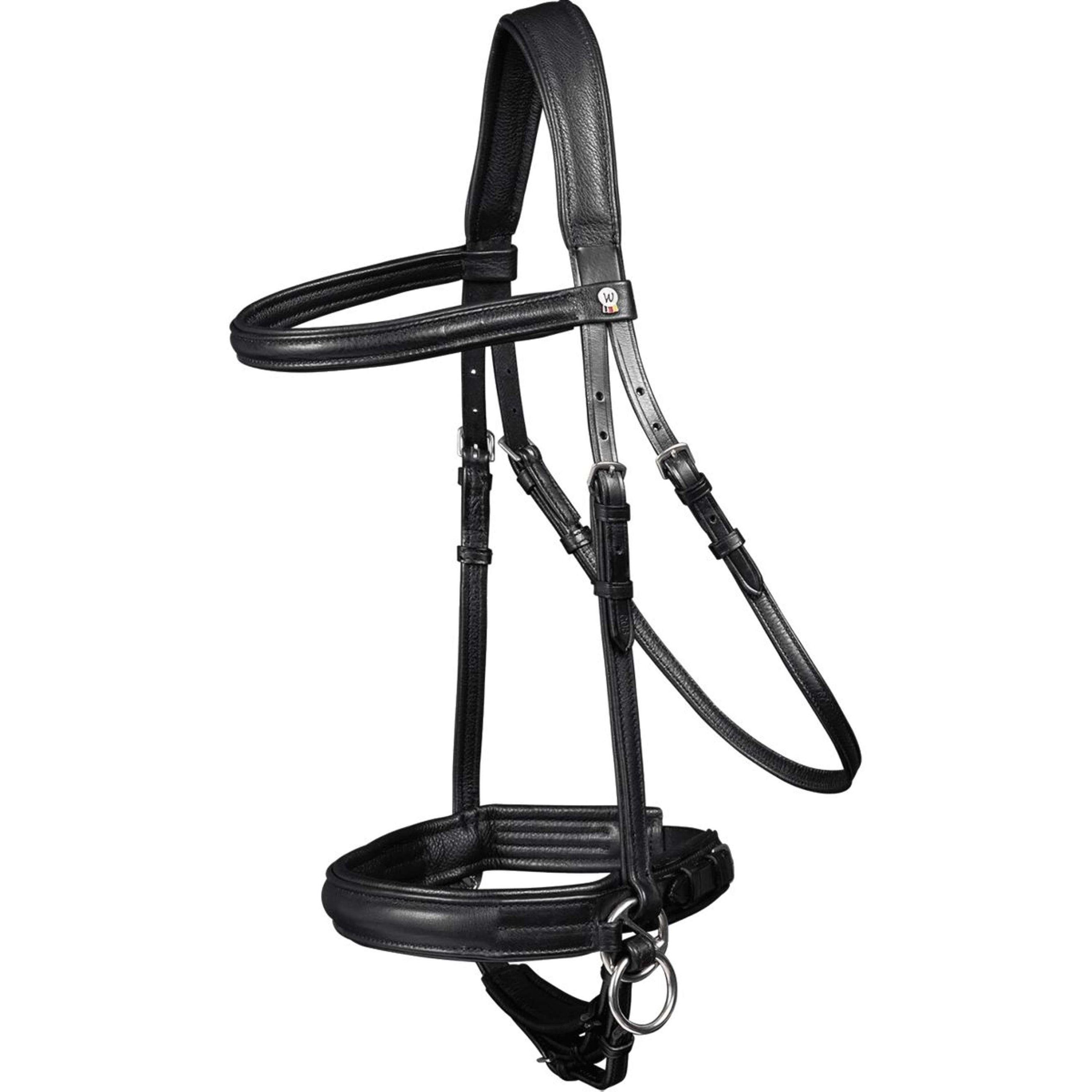 Waldhausen Bridon sans Mors X-Line Supersoft Noir Waldhausen Bridon sans Mors X-Line Supersoft Noir