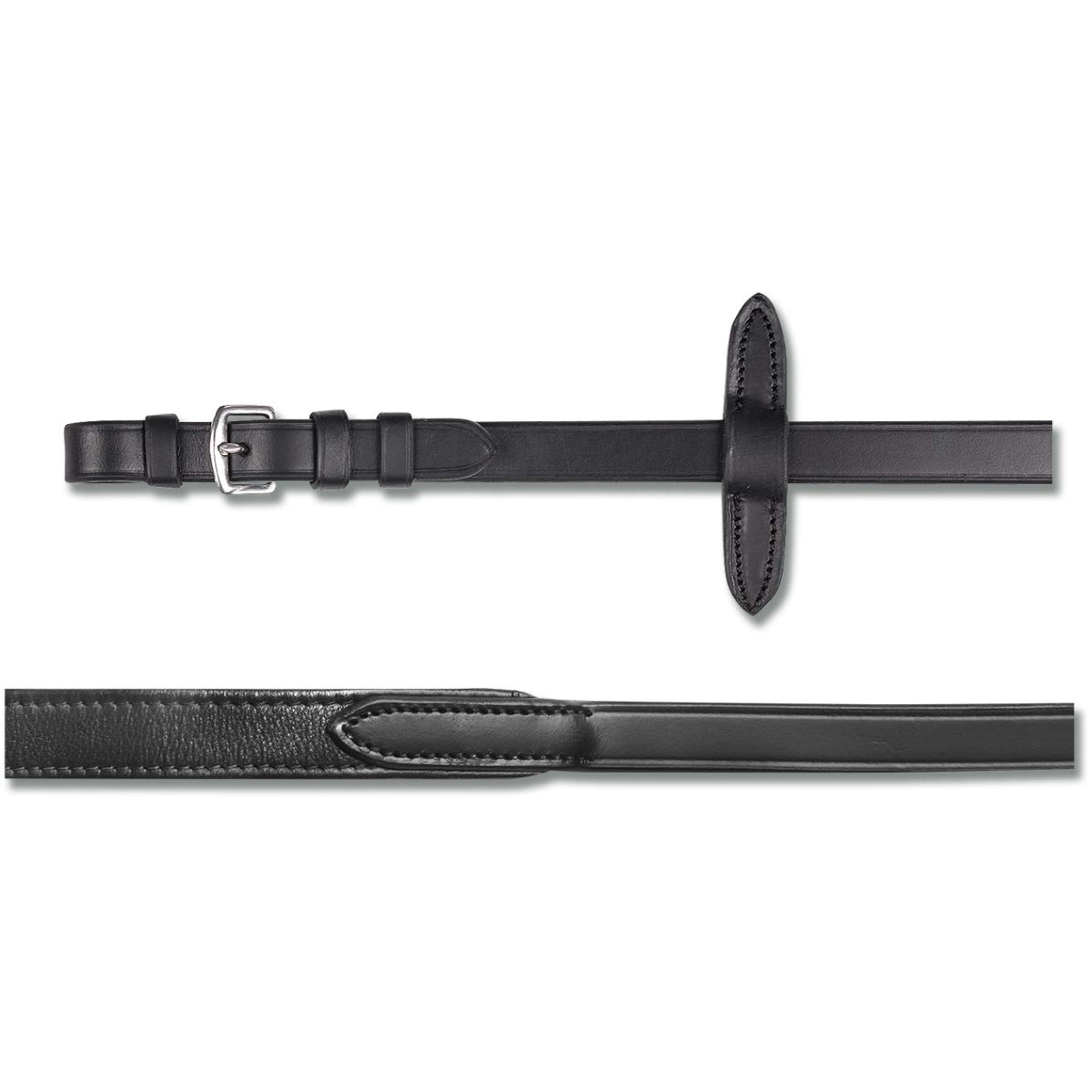 Waldhausen Rênes X-Line Soft Cuir Noir