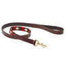WeatherBeeta Laisse pour Chien Polo Cuir Cowdray/Brown/Black/Red/White