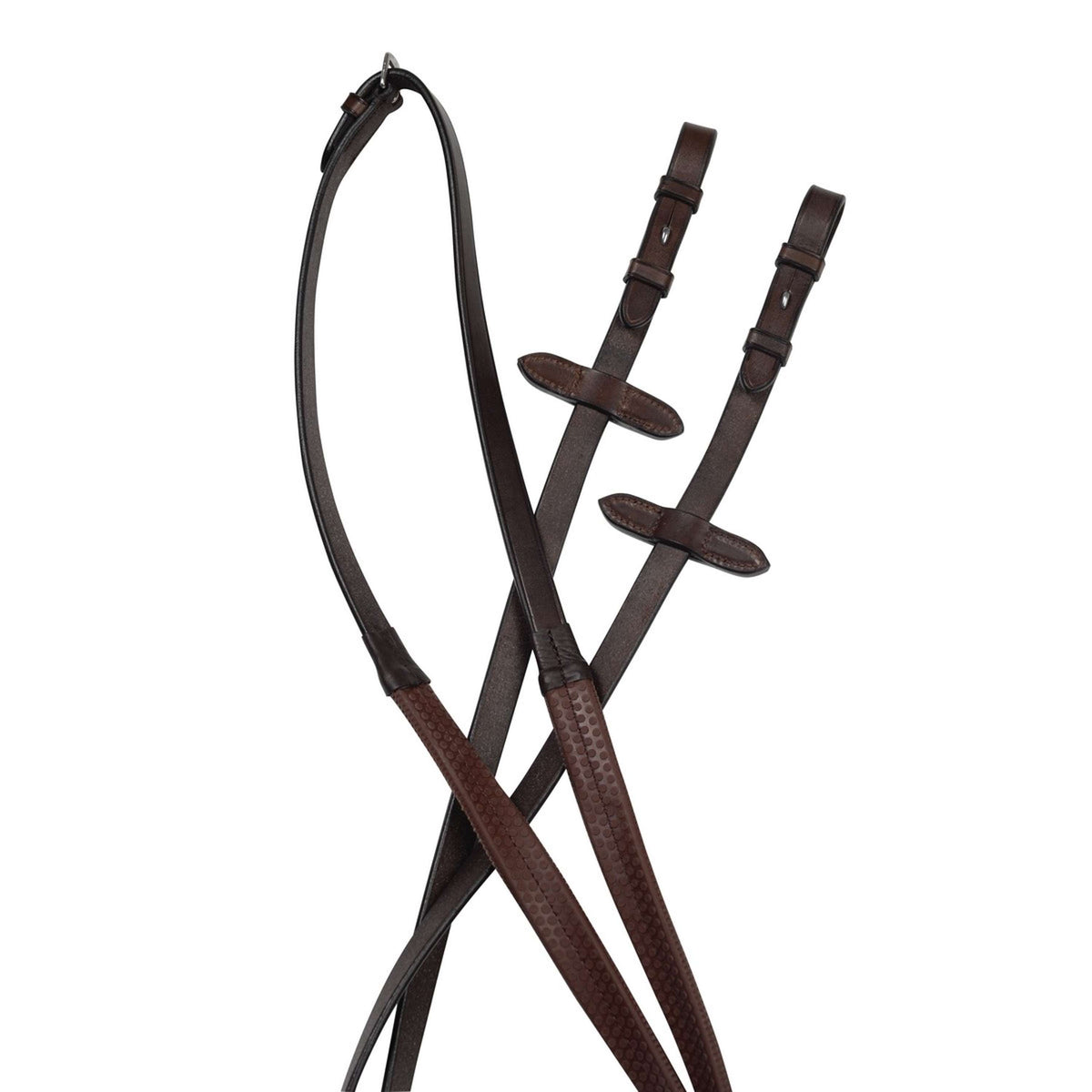 Collegiate Rênes IV Flexi Grip Marron