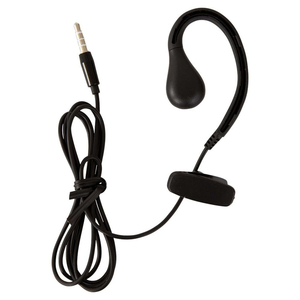 WHIS Écouteur Flexibel avec Capuchon Noir