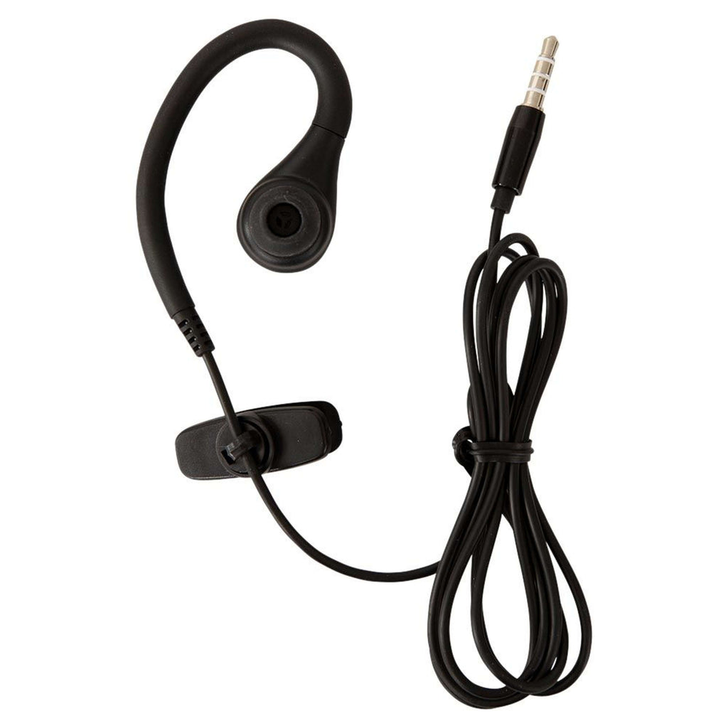 WHIS Écouteur Flexibel avec Capuchon Noir