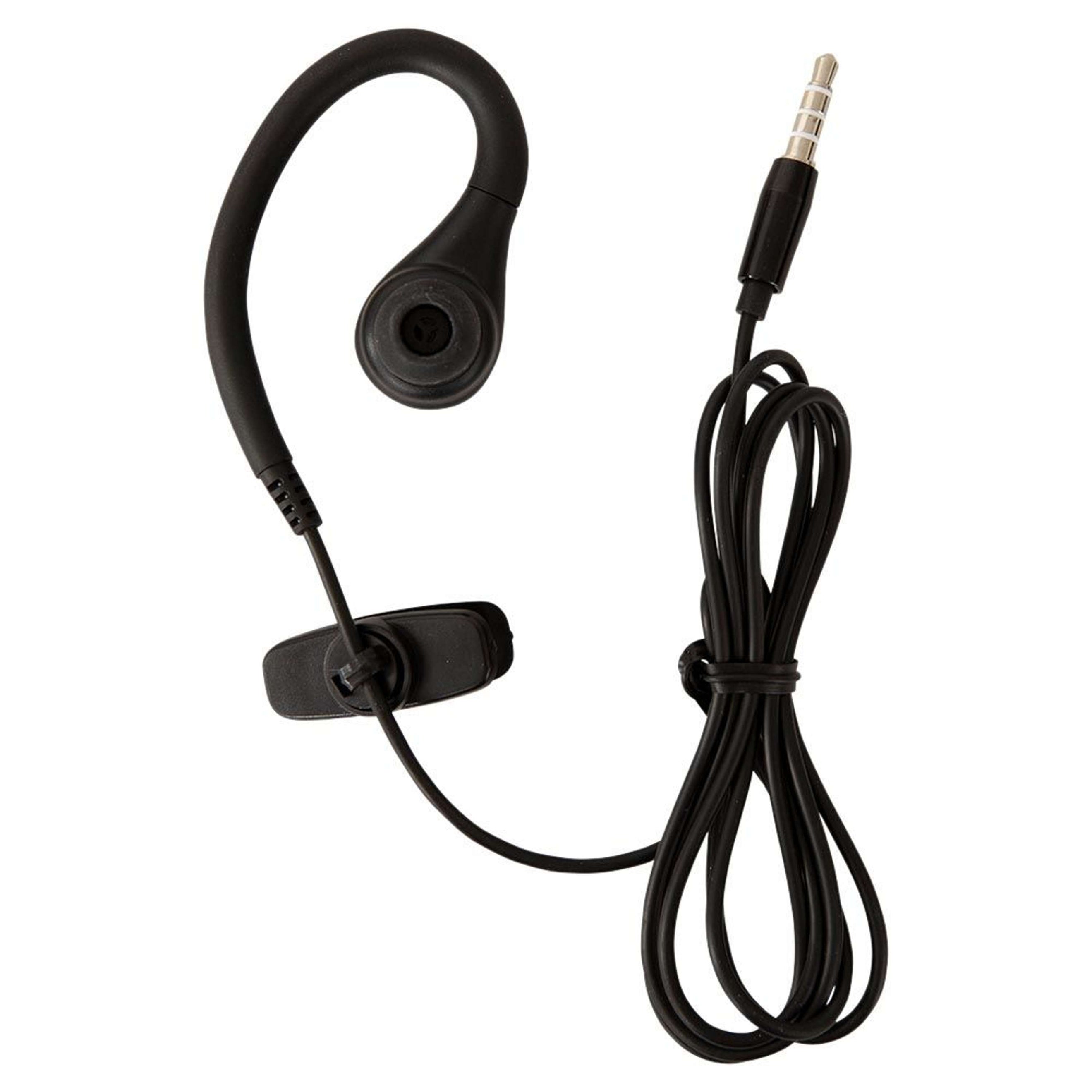 WHIS Écouteur Flexibel avec Capuchon Noir