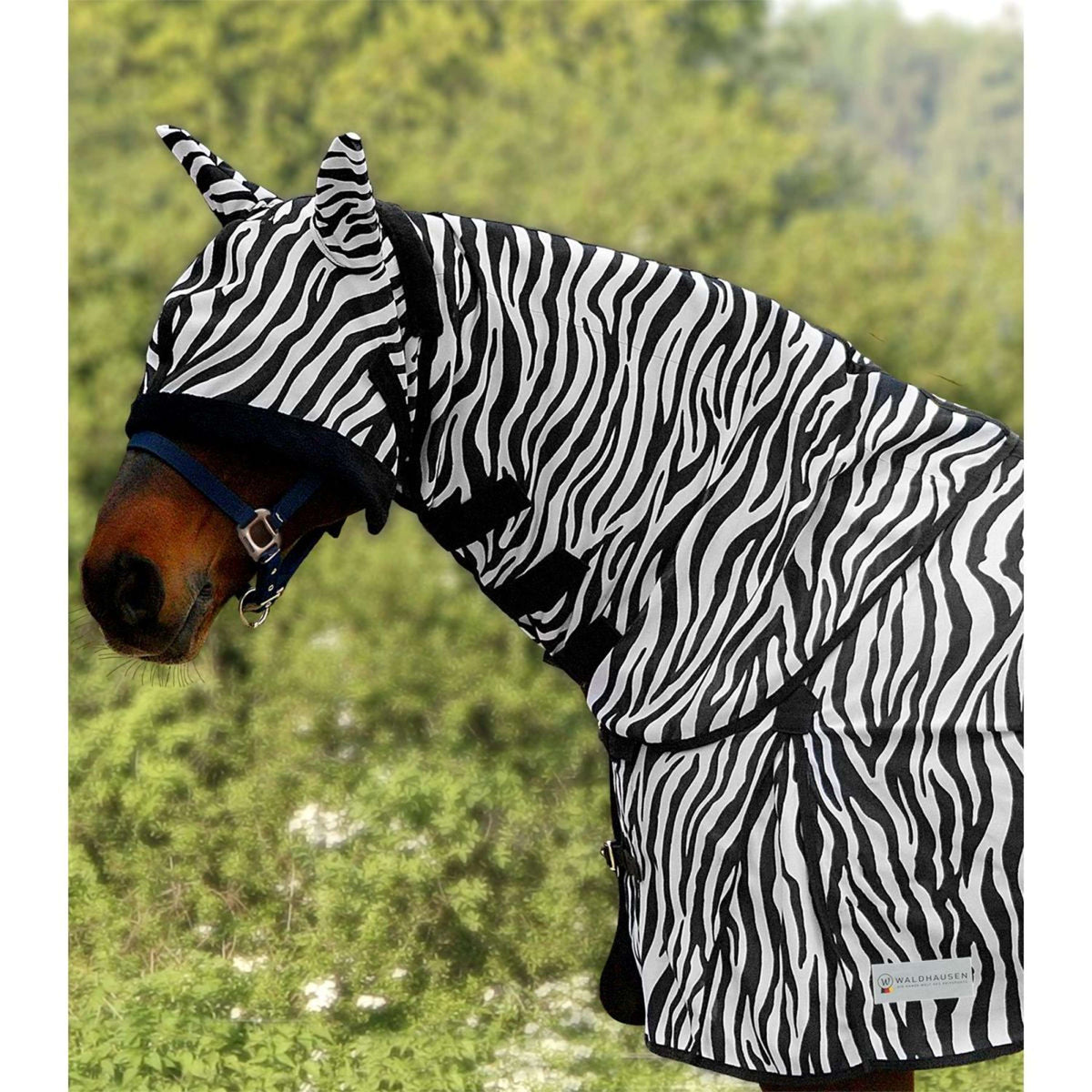 Waldhausen Couvre-Cou Zebra Noir/Blanc