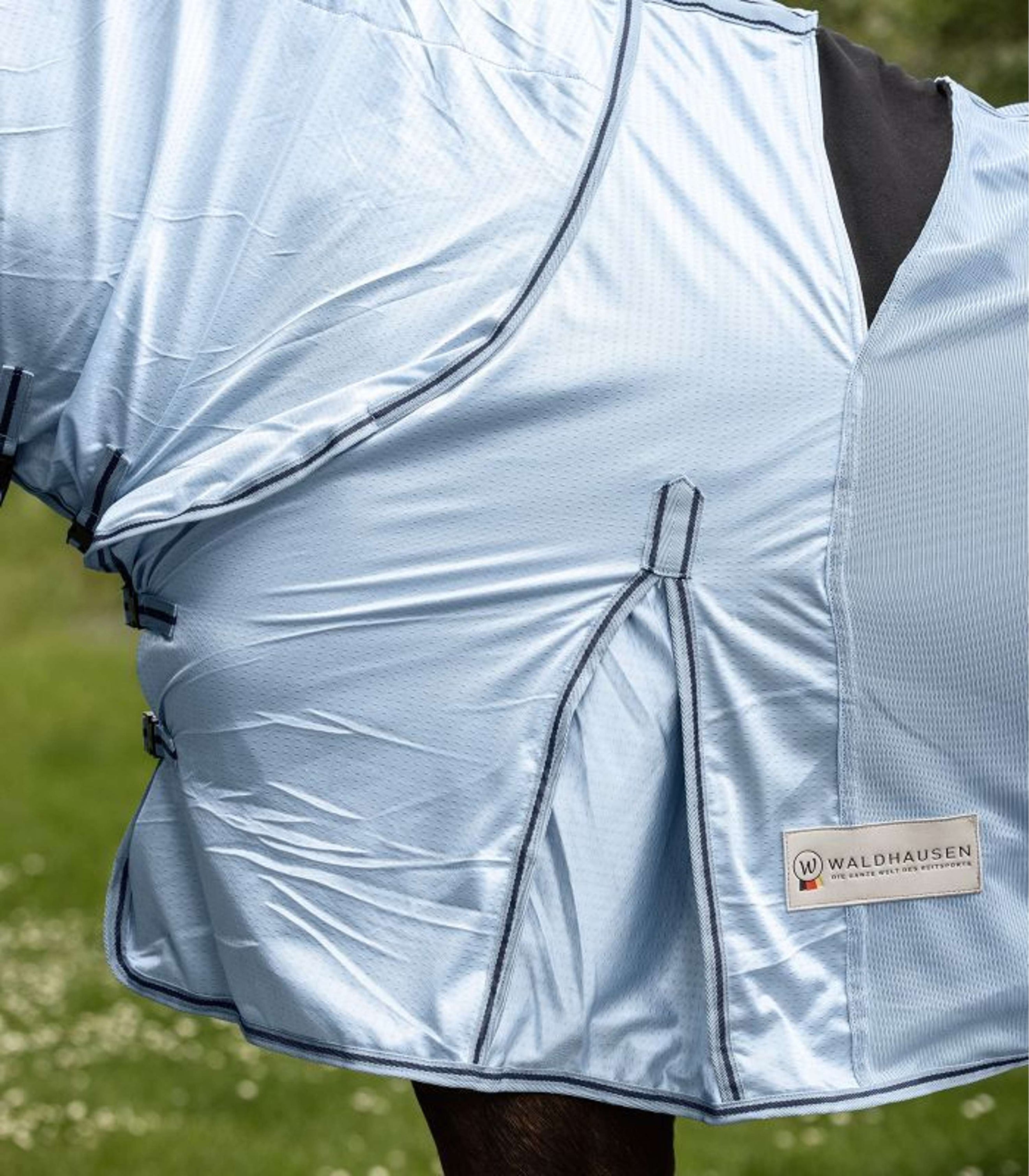 Waldhausen Chemises anti-mouches/Eczéma Protect Bleu clair/Bleu foncé Waldhausen Chemises anti-mouches/Eczéma Protect Bleu clair/Bleu foncé
