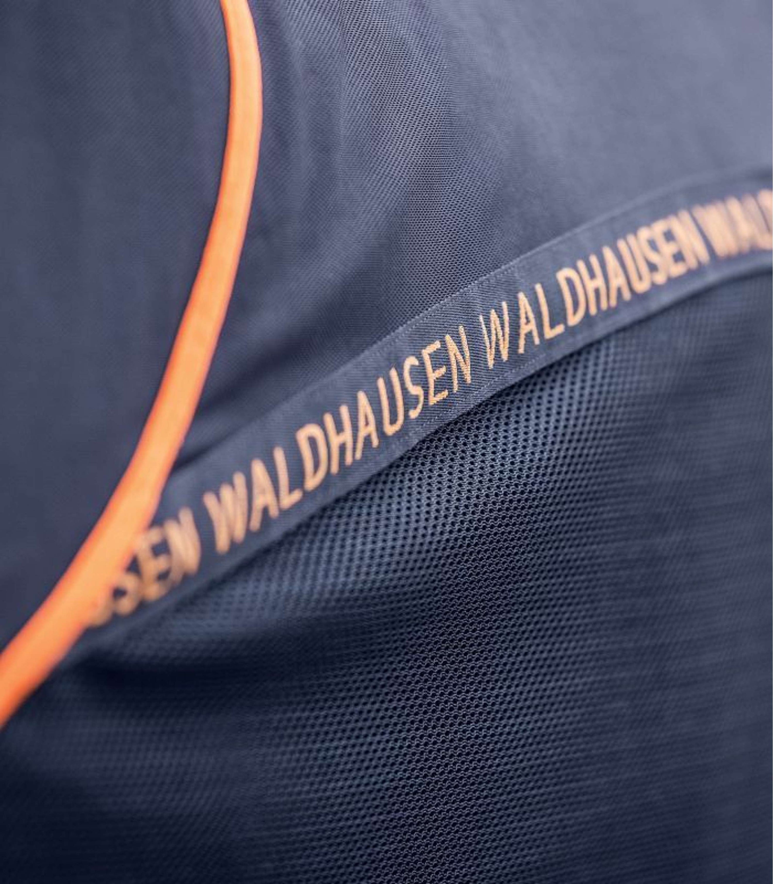 Waldhausen Cooler/Couverture Anti-Mouches Bleu Nuit Waldhausen Cooler/Couverture Anti-Mouches Bleu Nuit