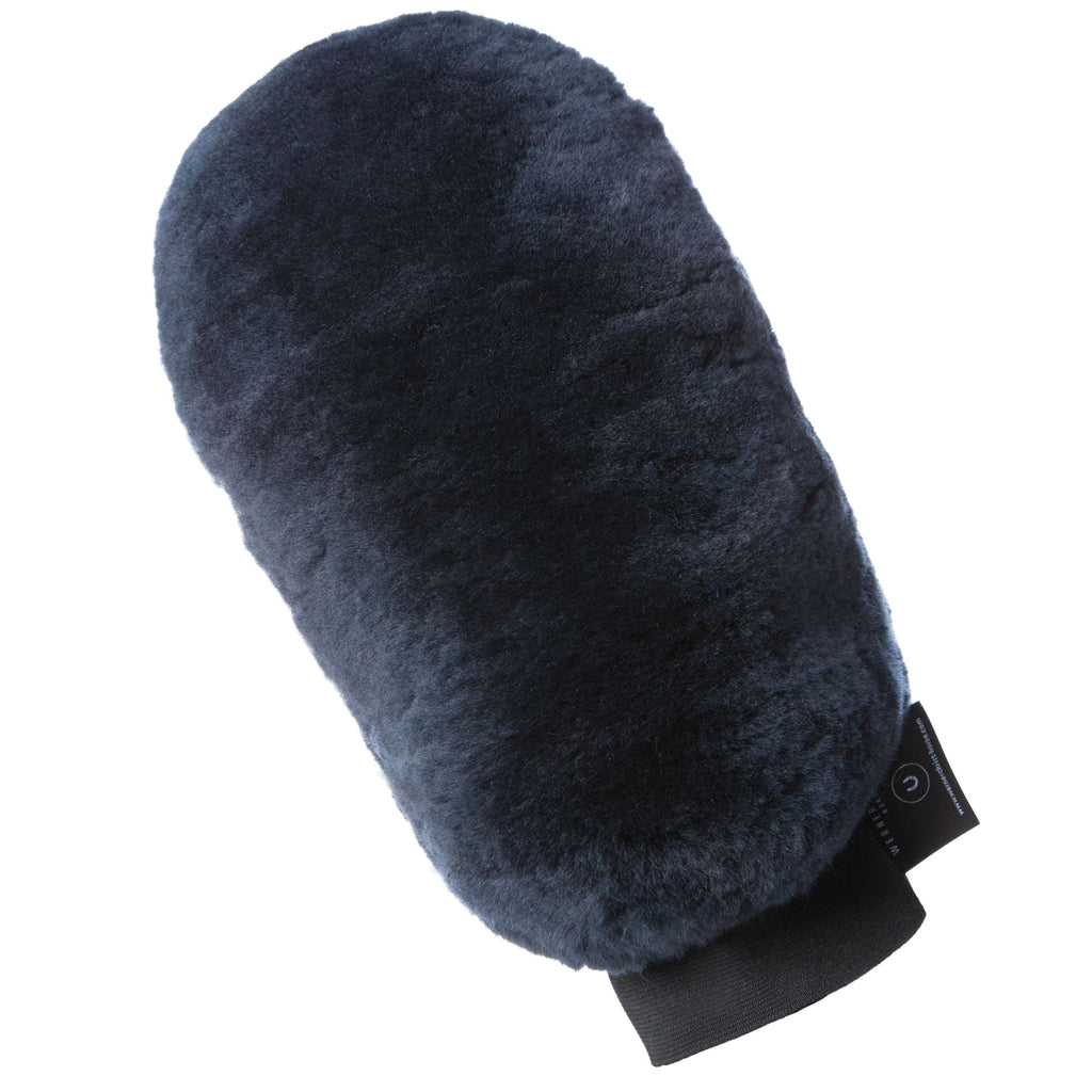 Werner Christ Gant de Lustrage Peau d'Agneau Anthracite