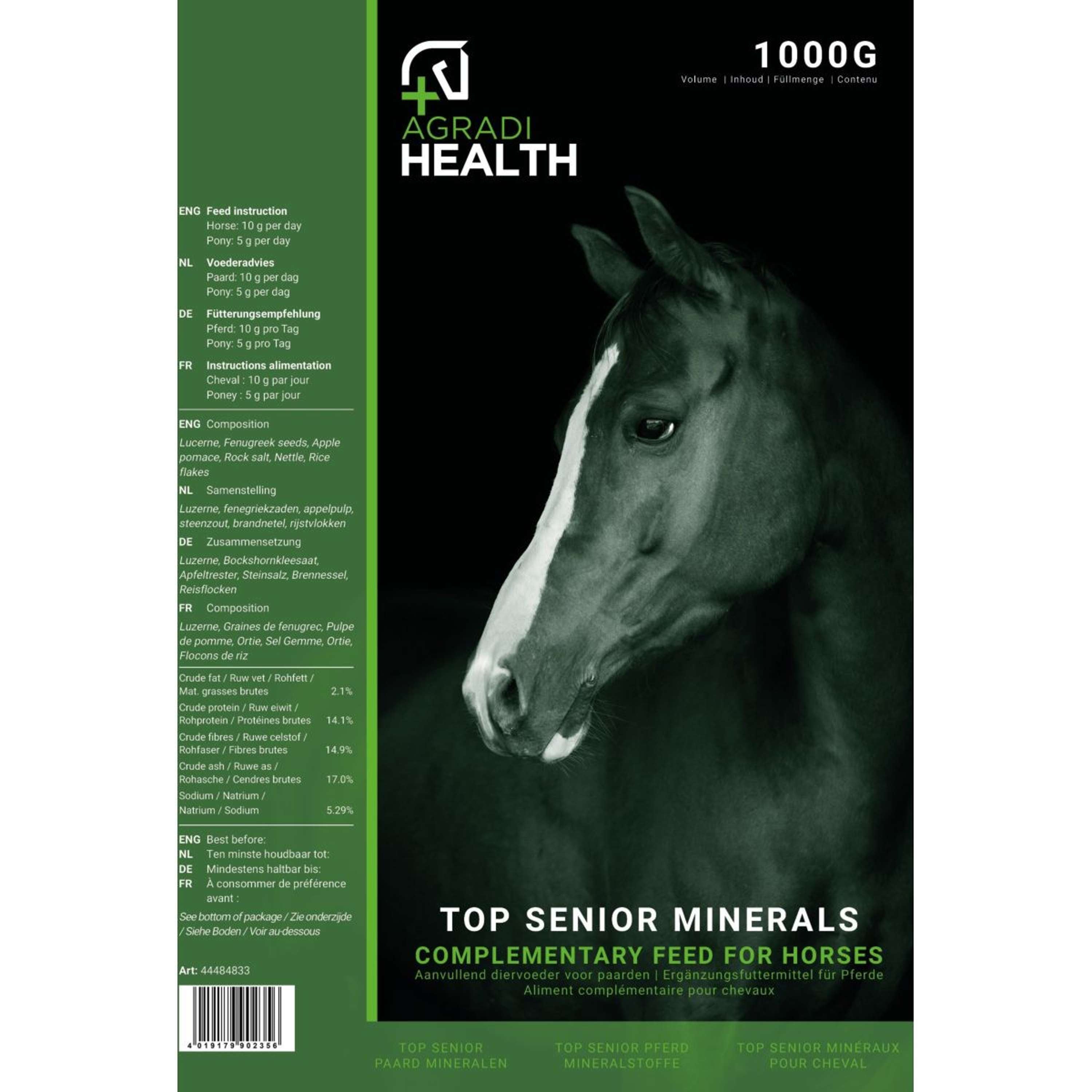 Agradi Health Top Senior Minéraux