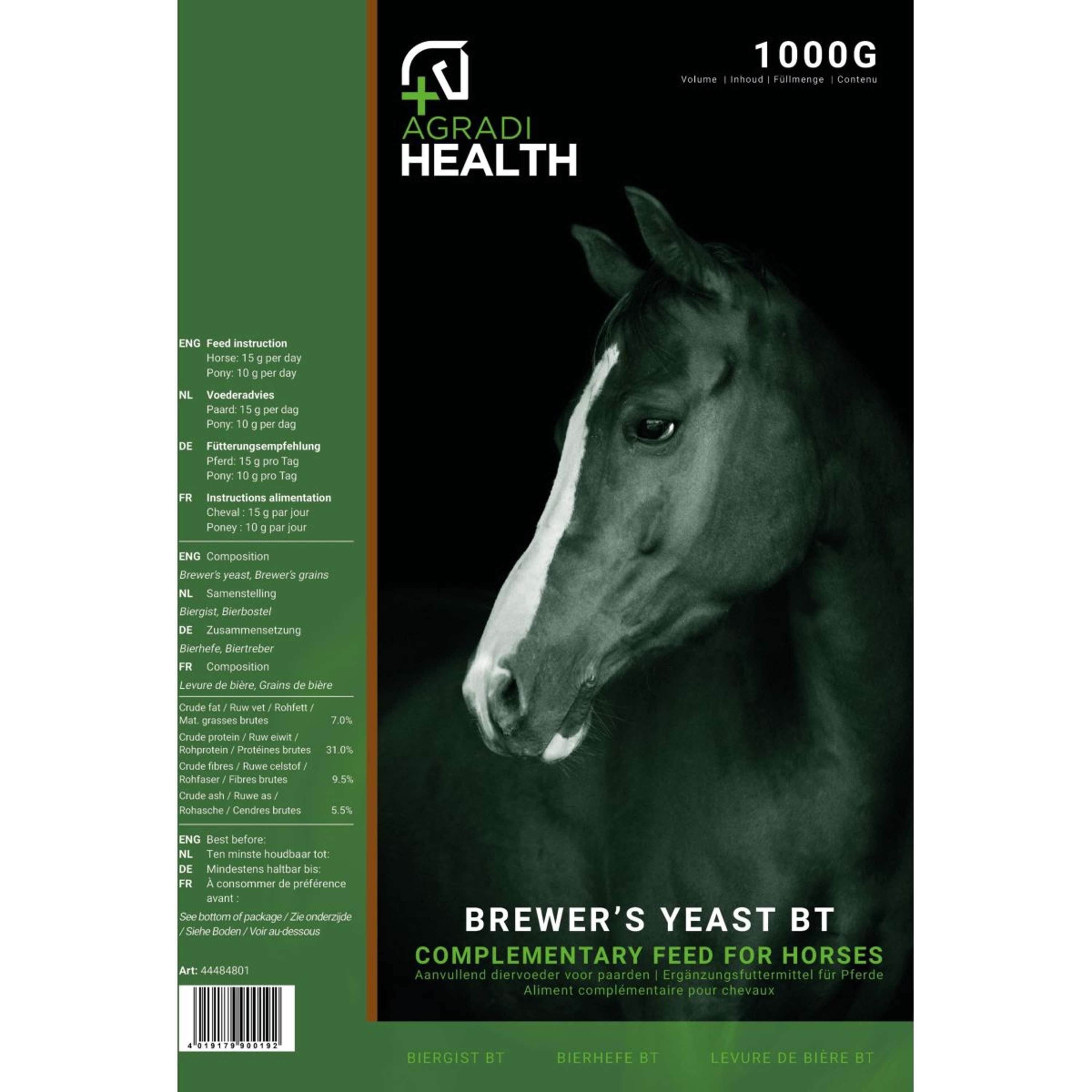 Agradi Health Levure de Bière BT