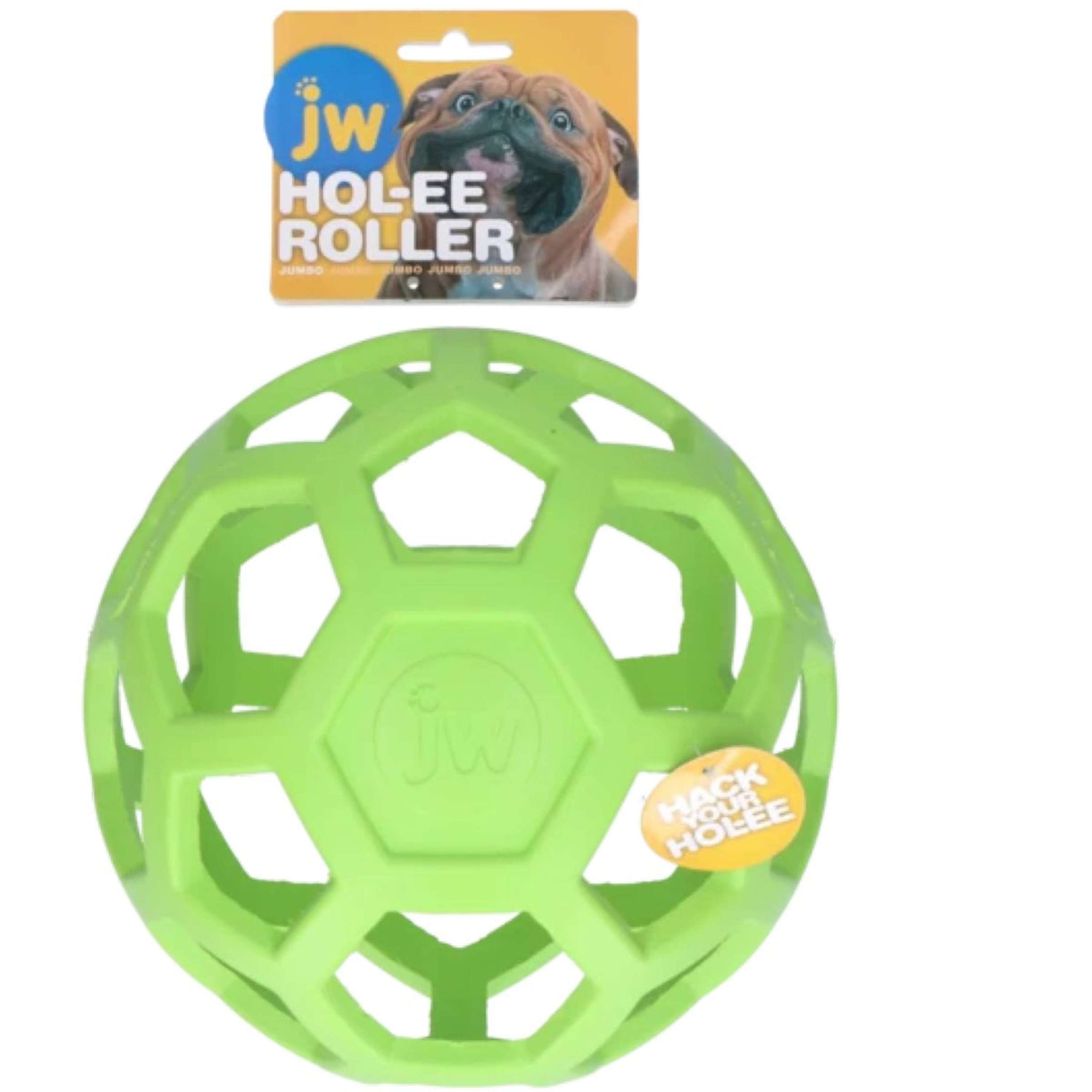 JW Balle de Jeu HOL-EE Roller Jumbo Vert JW Balle de Jeu HOL-EE Roller Jumbo Vert