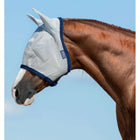 Amigo Fly Mask Argent/Bleu Marine