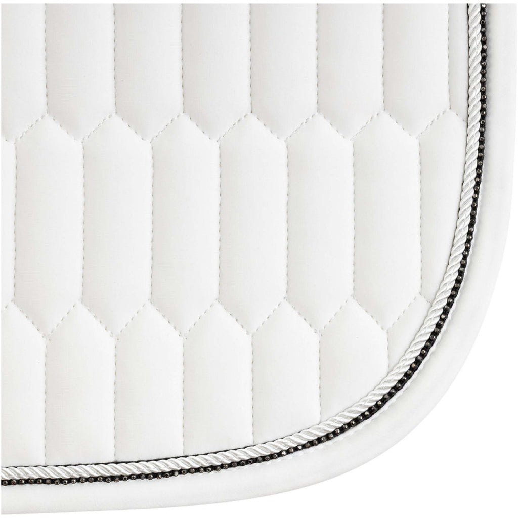 ANKY Tapis de Selle Perception C-Wear Dressage Blanc