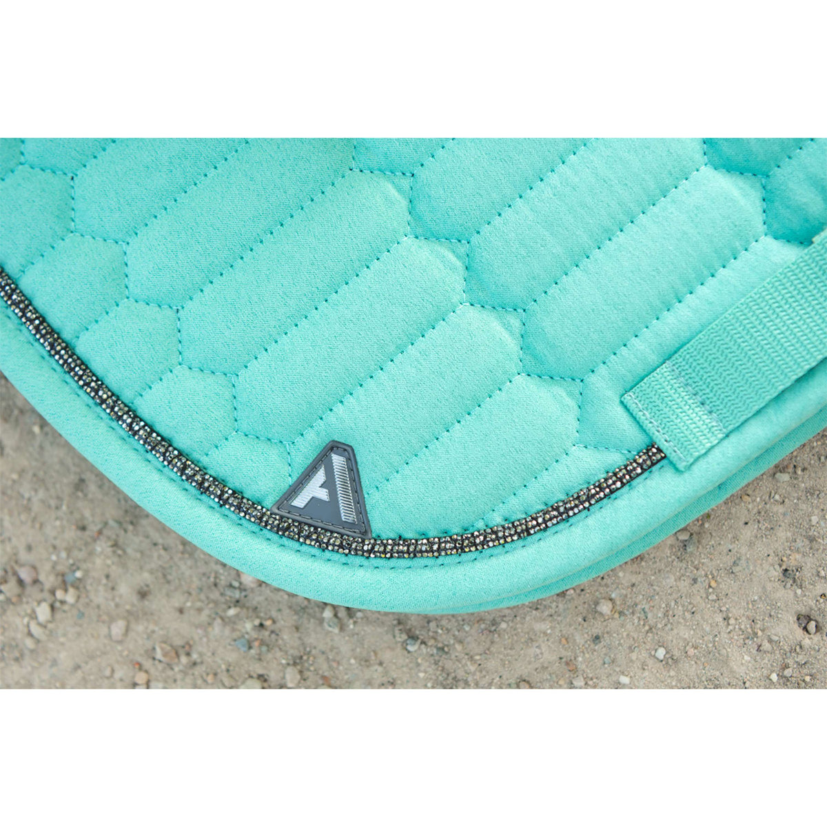 ANKY Tapis de Selle Suede XB261110 Dressage Pool Blue