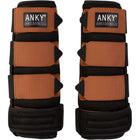 ANKY Guêtres 3D Mesh Black/Rust