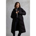 ANKY Manteau Matelassé Long ATC262005 Noir