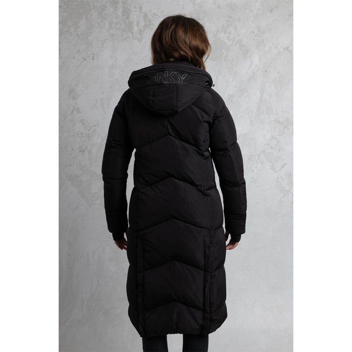 ANKY Manteau Matelassé Long ATC262005 Noir