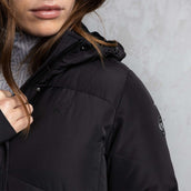 ANKY Manteau Matelassé Long ATC262005 Noir