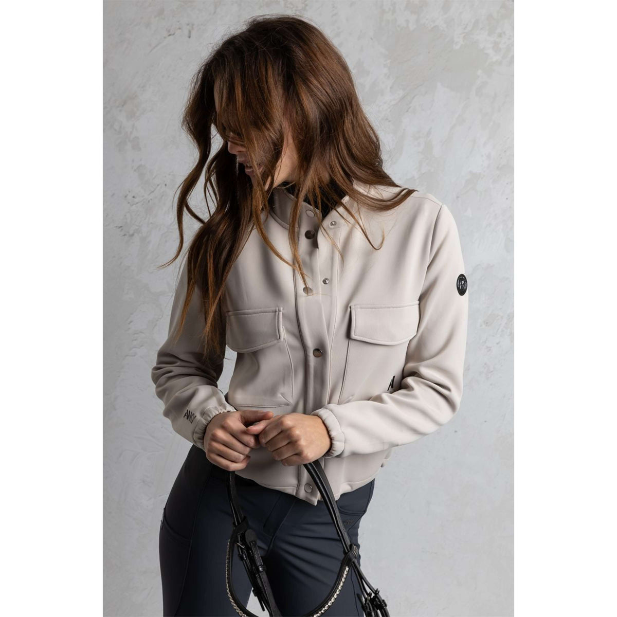 ANKY Veste Loose Track ATC262103 Nacreous Clouds