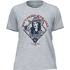Ariat T-Shirt Don't Press Your Luck Femme Ice Blue