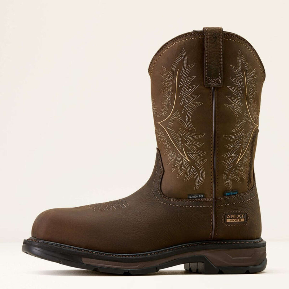 Ariat Bottes Western WorkHog XT Waterproof Wide Square Carbon Toe Hommes Brown/Mocha