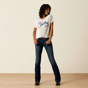 Ariat Jeans Rosa Perfect Rise Boot Cut Femme Lita
